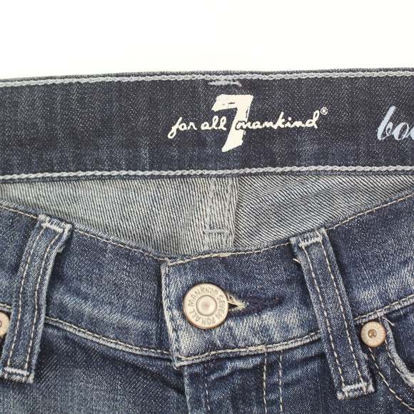 7 For All Mankind Womens Bootcut Jeans - Picture 4 of 6